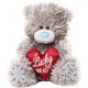 Мишка Тедди Me to you с красным сердцем So Lucky to Have You 18 см (G01W3817)