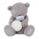 Тедди держит снежок 50 см (G01W3337)