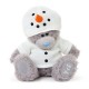 Мишка Тедди в костюме снеговика 20 см (G01W3307)