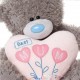 Тедди с сердцем для мамы 21 см (MPX01006)