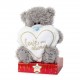 Мишка с сердцем Love you always 15 см (XP701021)