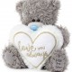 Мишка с сердцем Love you always 15 см (XP701021)