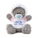 Ведмедик Тедді у футболці з написом I Love You This Much 15 см (AP701100)