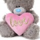 Мишка Тедди с сердечком Love 21 см  (APX01012)