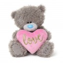 Мишка Тедди с сердечком Love 21 см  (APX01012)