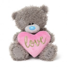 Мишка Тедди с сердечком Love 21 см  (APX01012)
