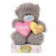 Ведмедик Тедді з двома сердечками I Love You So Much 15 см (AP701079)