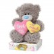 Ведмедик Тедді з двома сердечками I Love You So Much 15 см (AP701079)
