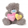 Ведмедик Тедді з двома сердечками I Love You So Much 15 см (AP701079)