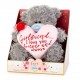 Мишка Тедди с розовым сердцем Girlfriend I Love You 19 см (VP901014)