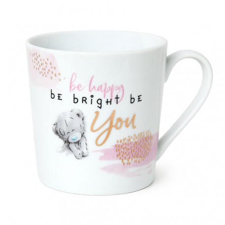 Чашка Teddy за написам Be Happy Be Bright Be You (AGM01046)