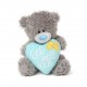 Ведмедик Тедді з блакитним серцем Get Well Soon 10 см (AP401008)