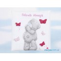 Магнит Me to you Friends always - мечтающий медвежонок (G01Q0483)