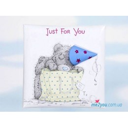 Магнит Me to you Just for you - медвежонок зглядывает в сумочку (G01Q0488)
