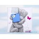 Магнит Me to you- мишка с подарком (G01Q0486)