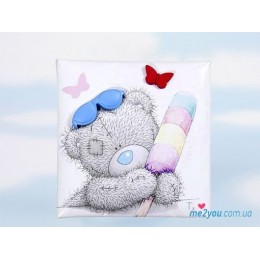 Магнит Me to you Мишка в очках и с мороженым (G01Q0490)