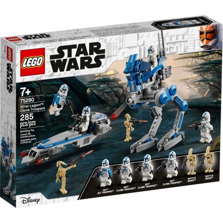 Клони-піхотинці з набору 501st Legion (75280)