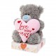 Тедді з рожевим сердечком Love You Forever 18 см (VP722001)