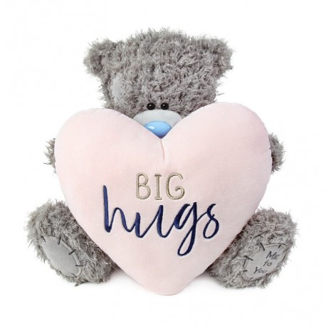 Тедді Metoyou з великим рожевим серцем Big Hugs 41 см (APS01008)