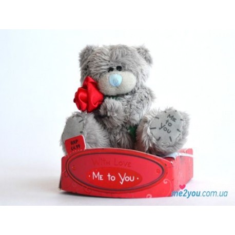 Мишка Me to you с розочкой (G01W1719)