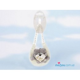 Два мишки Me to you на подкове (G01W1548)