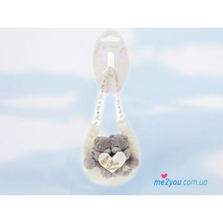 Два мишки Me to you на подкове (G01W1548)