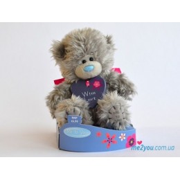 Мишка Тедди с подвеской With love (G01W2079)