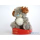 Мишка Тедди в оленьих наушниках (G01W2024)