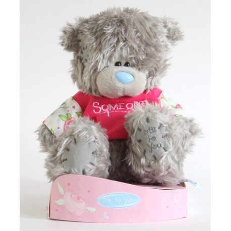 Мишка Тедди в футболочке Someone special (G01W2252)