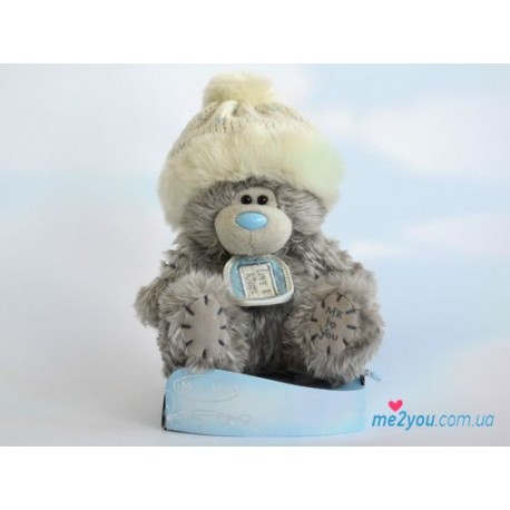 Мишка Тедди в шапочке Love and kisses (G01W2004)