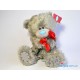 Мишка Тедди с красной розочкой (G01W2047)
