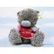 Мишка Me to you в футболочке You make me smile (G01W1683)