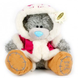 Мишка Тедди в розовой шубке Special Friend 25 см (G01W1239)