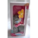 Мишка Тедди Me to you держит жёлтый цветок 15 см (G01W3019)