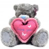 Мишка Тедди держит сердце I love you 41 см (G01W3040)