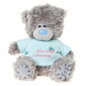 Мишка MTY в футболке с надписью You're amazing 18 см (G01W3175)