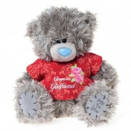 Мишка Teddy в футболке Gorgeous girlfriend 20 см (G01W3188)