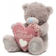 Мишка Teddy держит сердце Amazing Girlfriend 40 см (G01W3281)