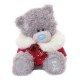 Мишка Тедди в красной накидке 18 см (G01W3334)
