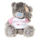 Мишка Тедди в свитерке с надписью Get well soon 18 см (G01W3170)