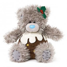 Мишка Тедди в свитерке с надписью Get well soon 18 см (G01W3170)