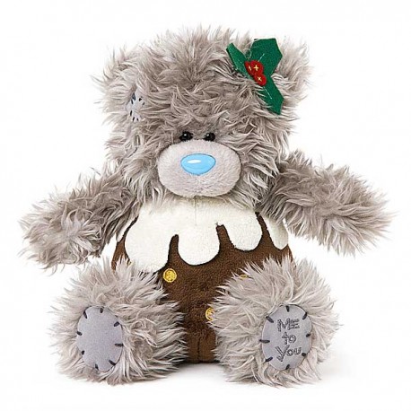 Мишка Тедди в свитерке с надписью Get well soon 18 см (G01W3170)
