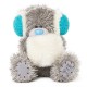 Мишка Тедди Me to you в белой муфте и голубых наушниках 20 см (G01W3753)