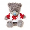 Мишка Тедди Me to you в футболке сердце со стрелой 10 см (G01W3807)