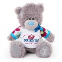 Мишка MTY в футболке Best friends 18 см (G01W3436)
