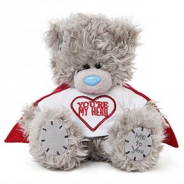 Мишка Teddy в футболке You're my hero 18 см (G01W3814)