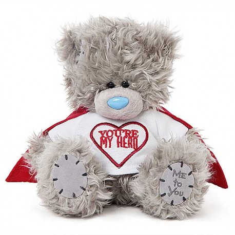 Мишка Teddy в футболке You're my hero 18 см (G01W3814)