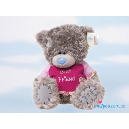 Мишка Me to you в футболочке Best friend (G01W1866)