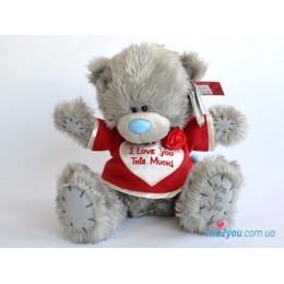 Мишка Me to you в красной футболочке (G01W1436)