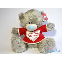 Мишка Тедди с разведенными лапками I love you this much (G01W2048)
